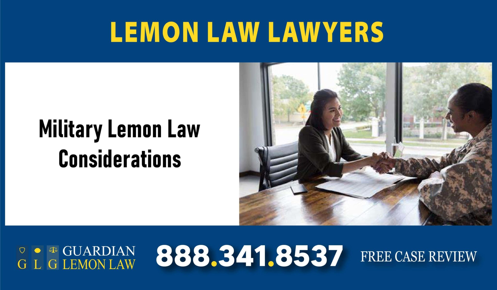 Military Lemon Law Considerations California Lemon Law Lawyers