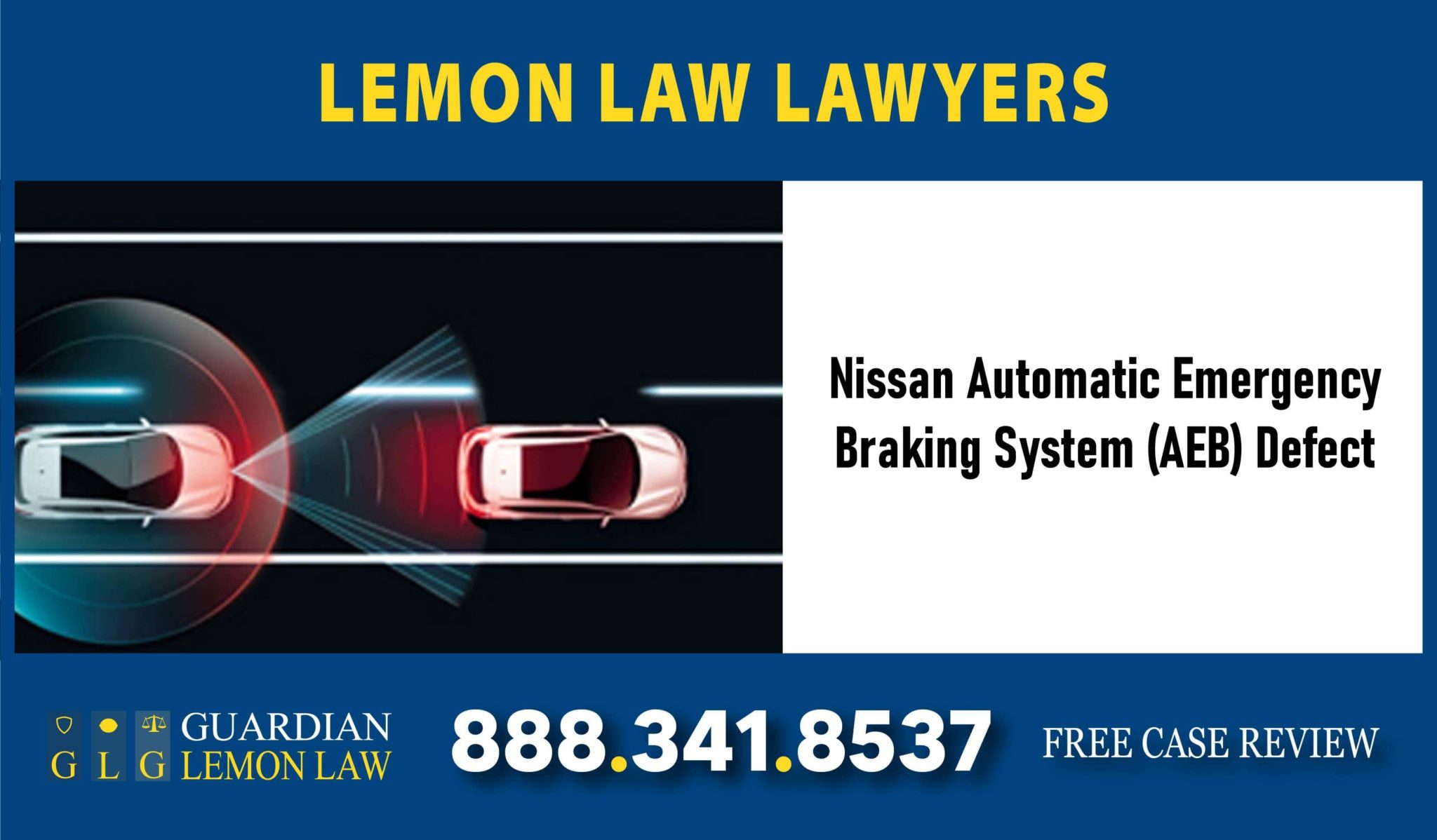 Nissan Automatic Emergency Braking System (AEB) Defect California