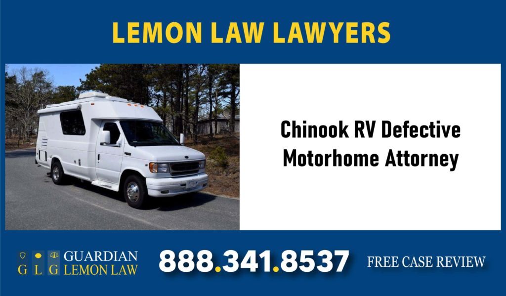 Chinook RV Defective Motorhome Attorney lemon lawyer