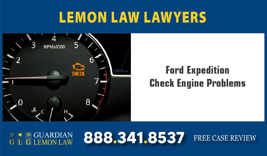 ford expedition check engine light lemon lawsuit lawyer