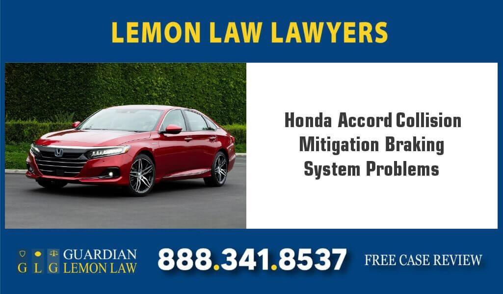 honda accord collision mitigation braking system lemon