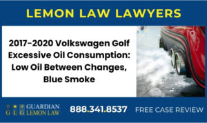 2017-2020 Volkswagen Golf Excessive Oil Consumption Low Oil Between Changes, Blue Smoke sue lawyer attorney